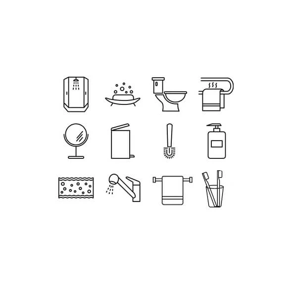 اكسسوارات حمام