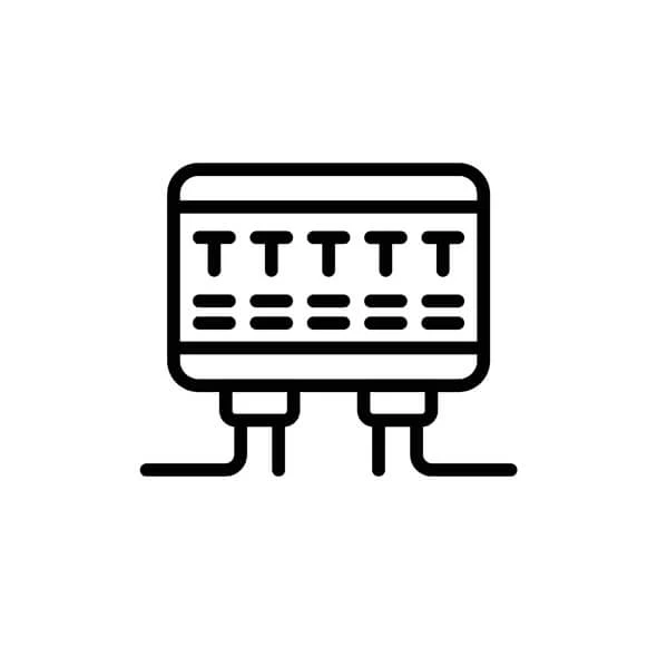 لوحات التوزيع والقواطع الكهربائية